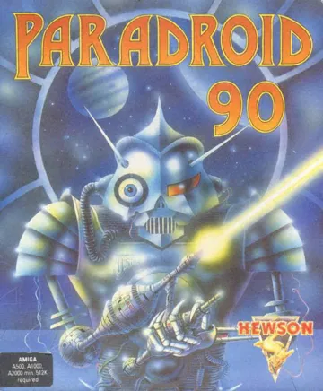 Paradroid 90 box cover front